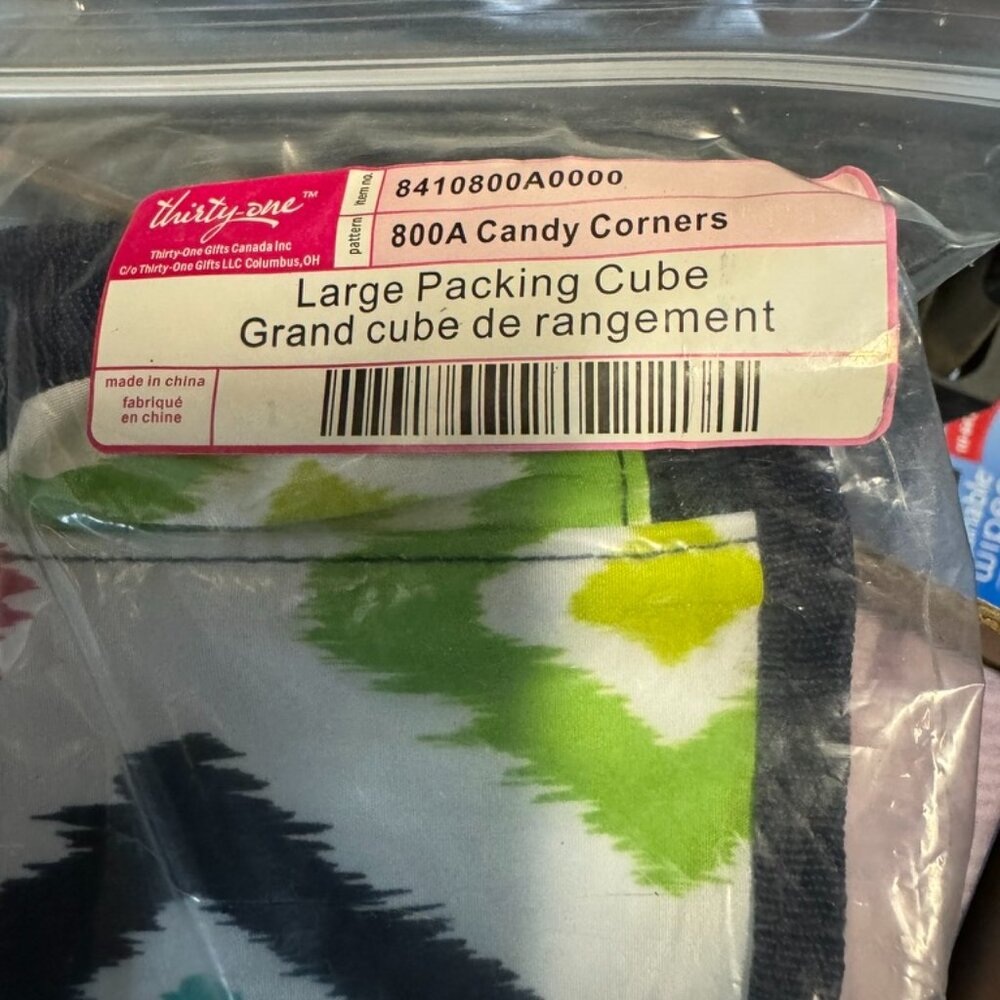 Large & Small Packing cube  - Candy Corners